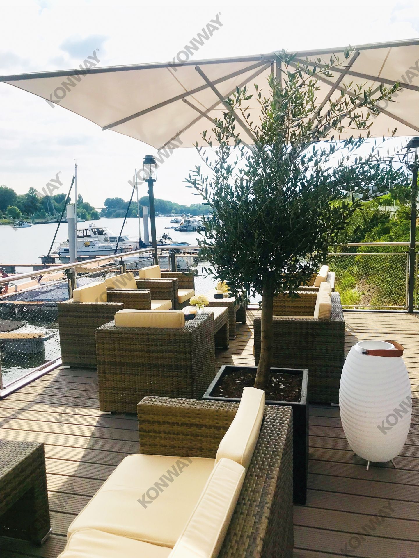 Rhein Lounge Schiersteiner Hafen